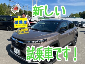 フロンクスNEW試乗車来ました！！